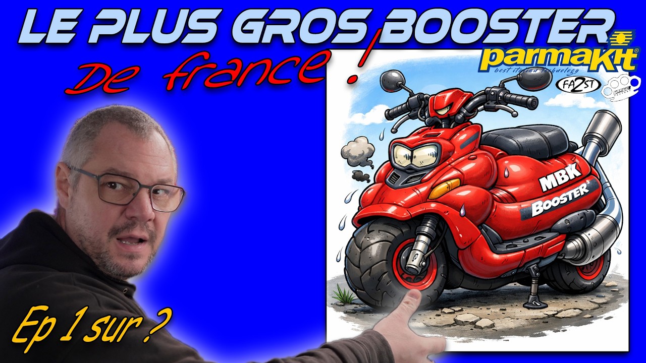 MBK Booster 90cc Parmakit de FéFé [Ep1] sur chépakombien.