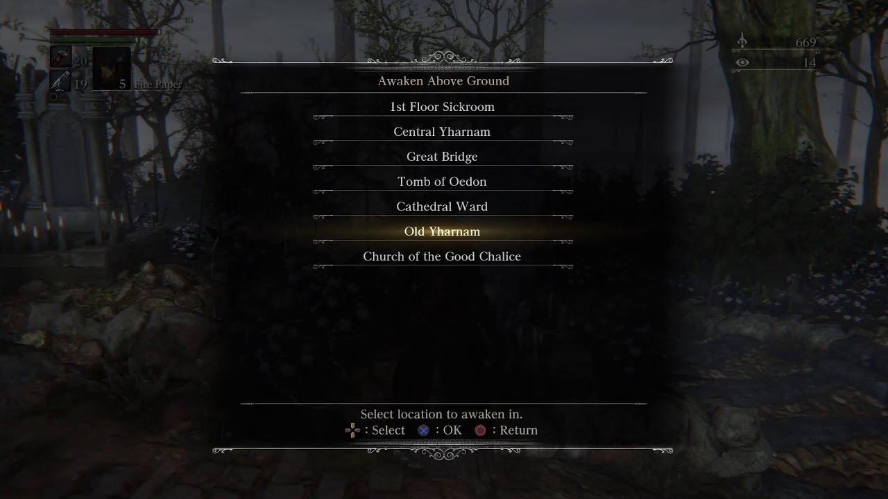 Bloodborne restart