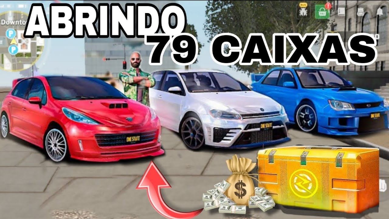 ABRINDO 79 CAIXAS ÉPICA NO ONE STATE RP GANHEI MUITOS CARRO