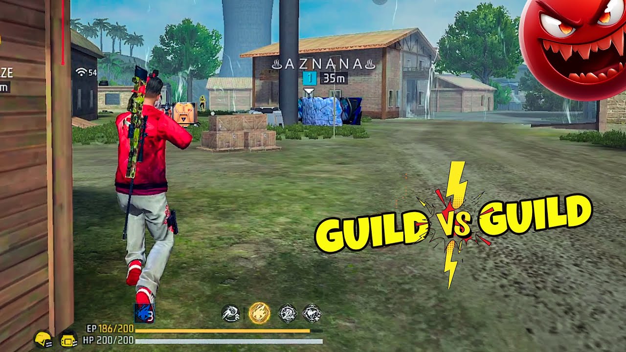 GUILD VS GUILD IN CLASH SQUAD RANK || FREE FIRE || 100RAV LIVE