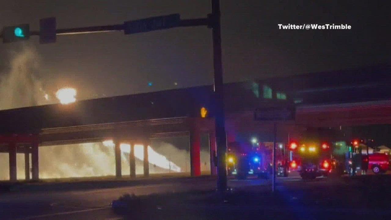 Mansfield natural gas fire: Latest video and updates