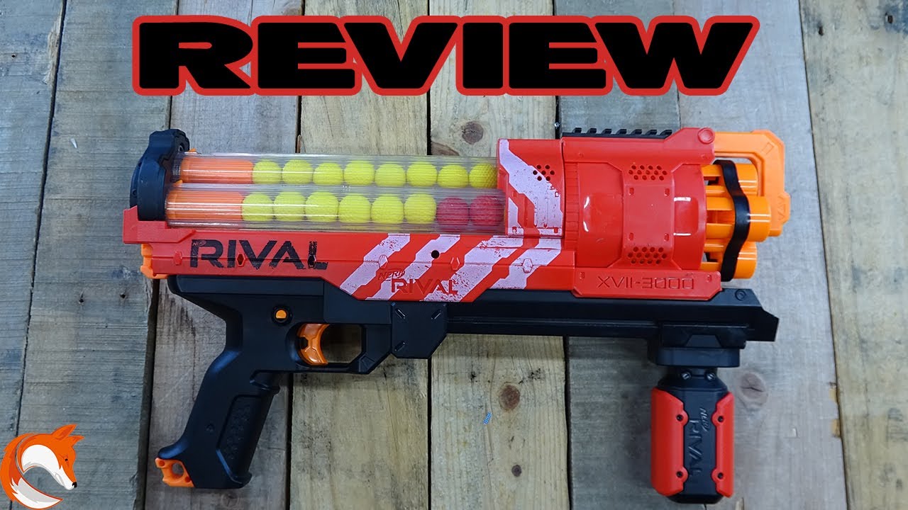 REVIEW Nerf Rival Artemis XVII-3000 Review Combat Blaster