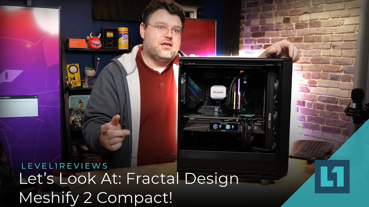 Meshify 2 Compact - Ryzen 5950x  + Colorful 3060Ti. Does it fit!?