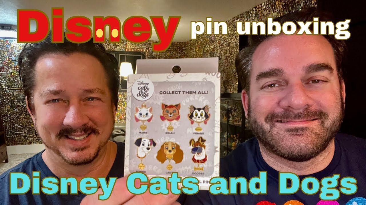 Распаковка значка Disney «Кошки и собаки» #disneypins #disneyunboxing #pintrading #disney #catsan...