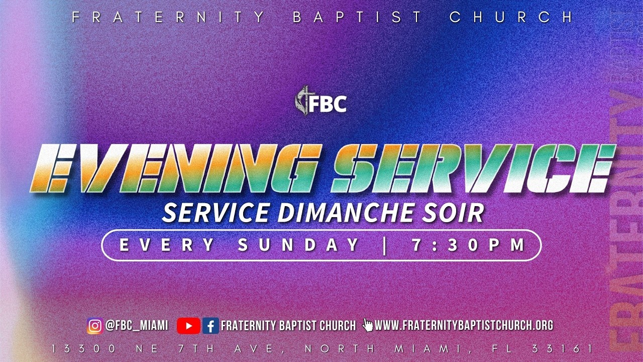 SERVICE D'EVANGELISATION ET DE LOUANGE | 02/22/2026