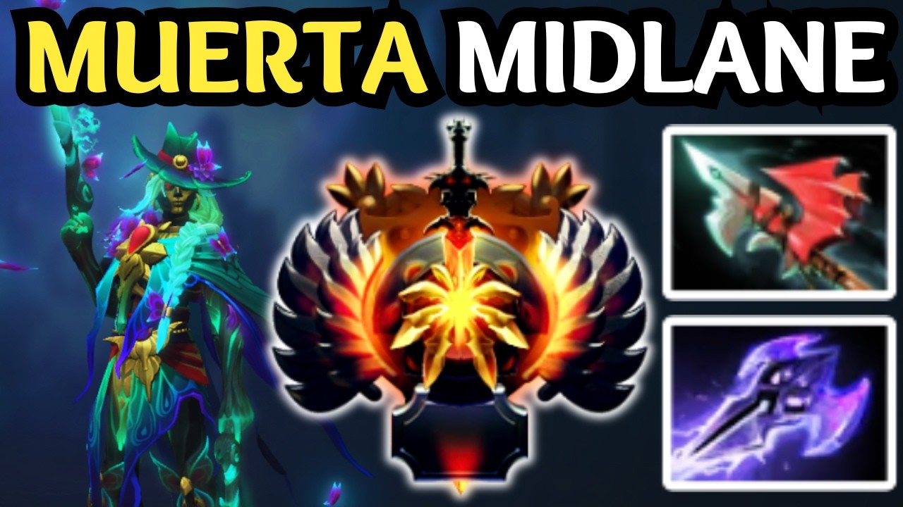 🔥 HOW TO PLAY MUERTA MID — SPELLS & TIMING | DOTA 2 🔥