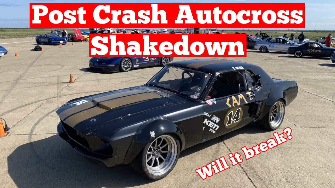 1967 Mustang Post Crash Rebuild Autocross Shakedown - Ep. 71
