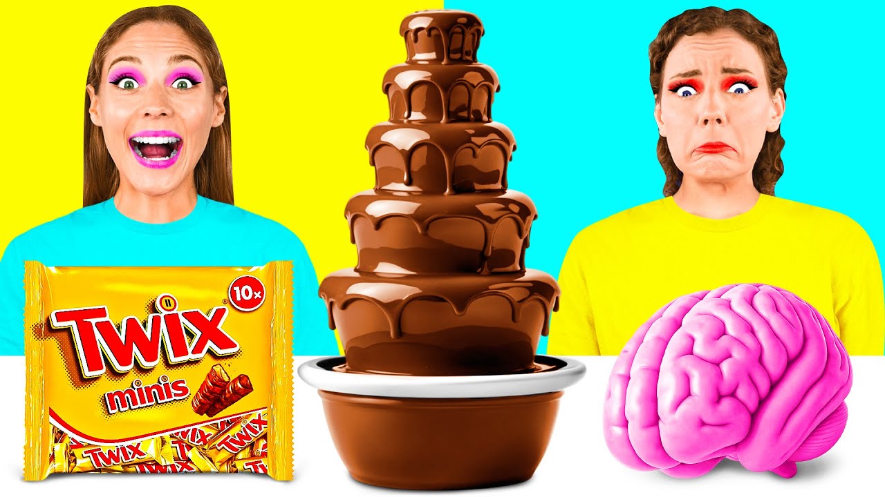 Défi De La Fontaine à Chocolat | Situations Amusantes et échoue par Fun Tun