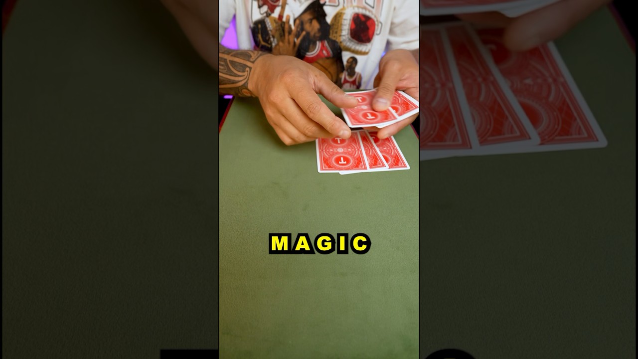 Beginner Card Trick Tutorial #magic #tricks #tutorial