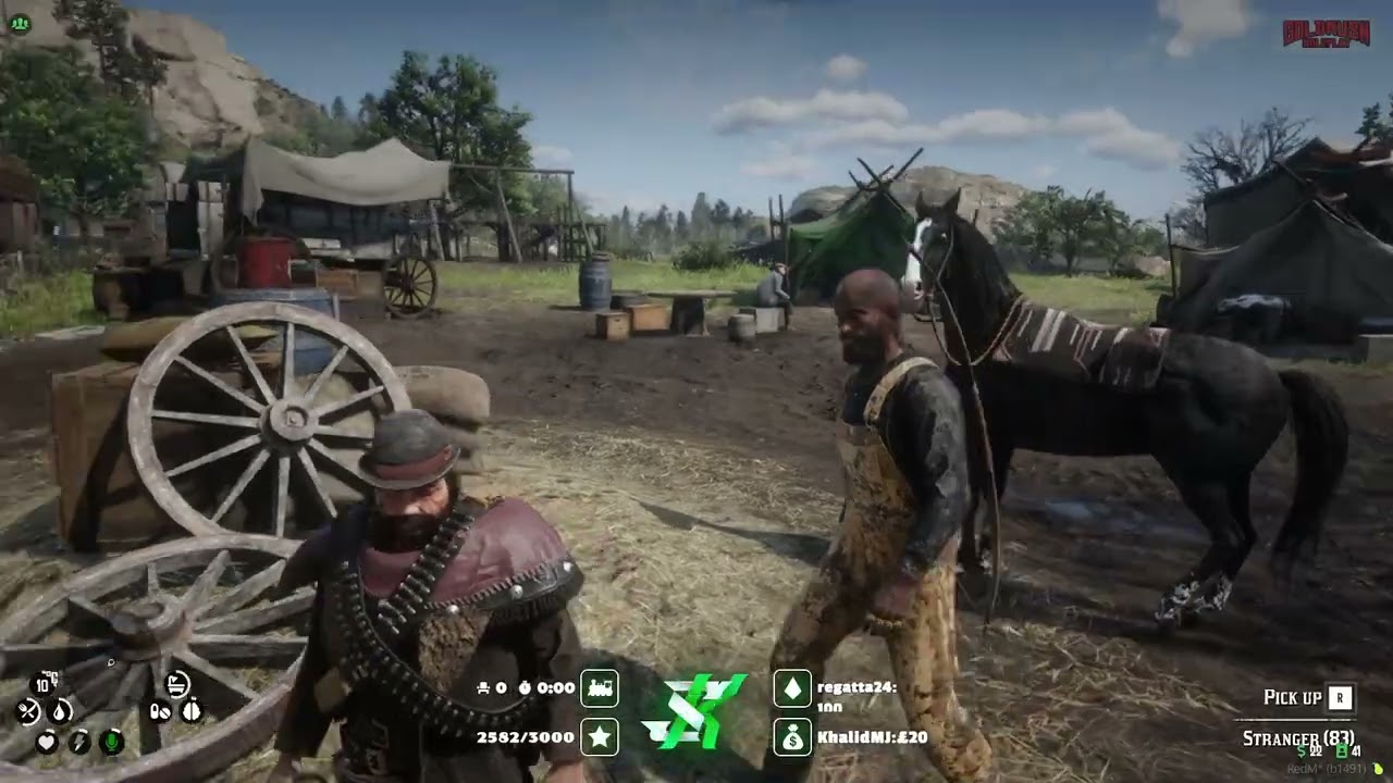 Sparky And 4Head Steal A Horse From A Random Guy | RDR RP