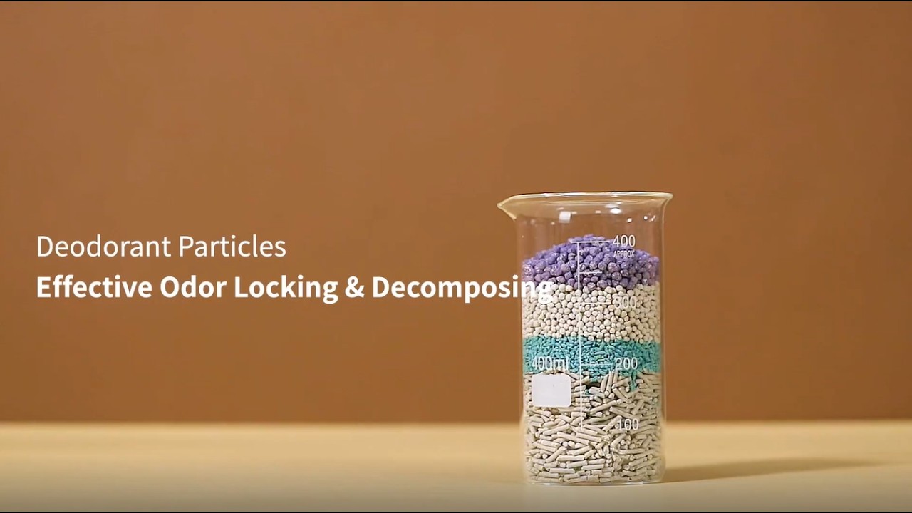 Наполнитель PetKit Mixed Cat Litter 5 in 1 - Promo video (EN)