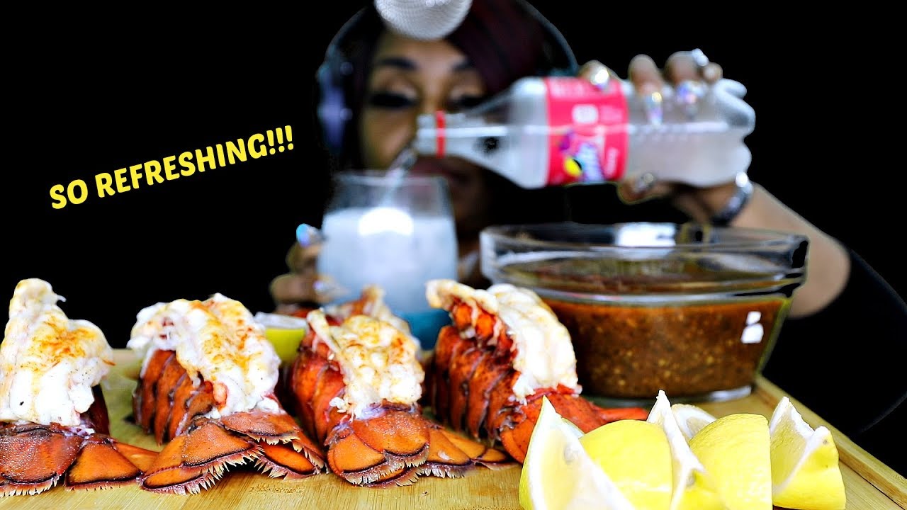 ASMR LOBSTER TAILS⚠ Intense Sounds,  Smacking, Fast Chewing, Slurping, Eating