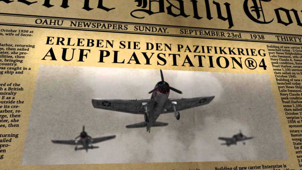 Air Conflicts: Pacific Carriers - Release Trailer PlayStation®4 (Deutsch)