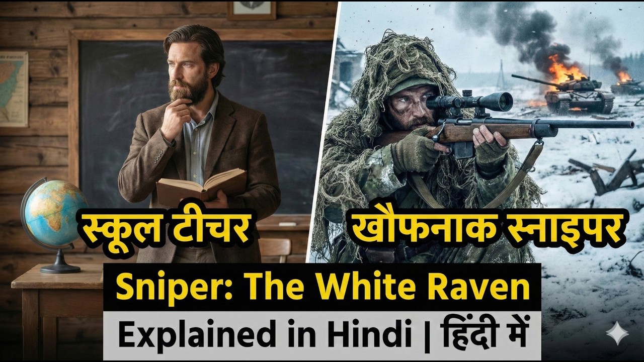 Jab Ek School Teacher Bana Sabse Khaufnak Sniper 😱 | Sniper: The White Raven Explained in Hindi