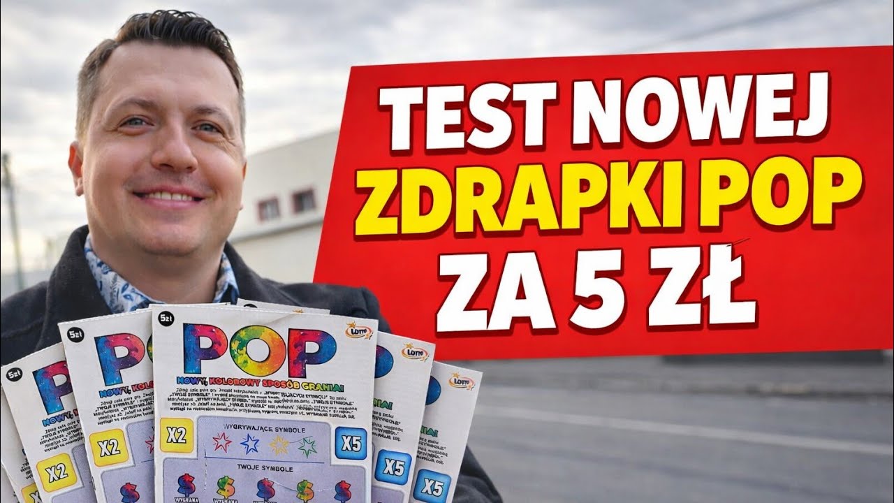 PREMIERA NOWEJ ZDRAPKI LOTTO POP Ile można wygrać :)