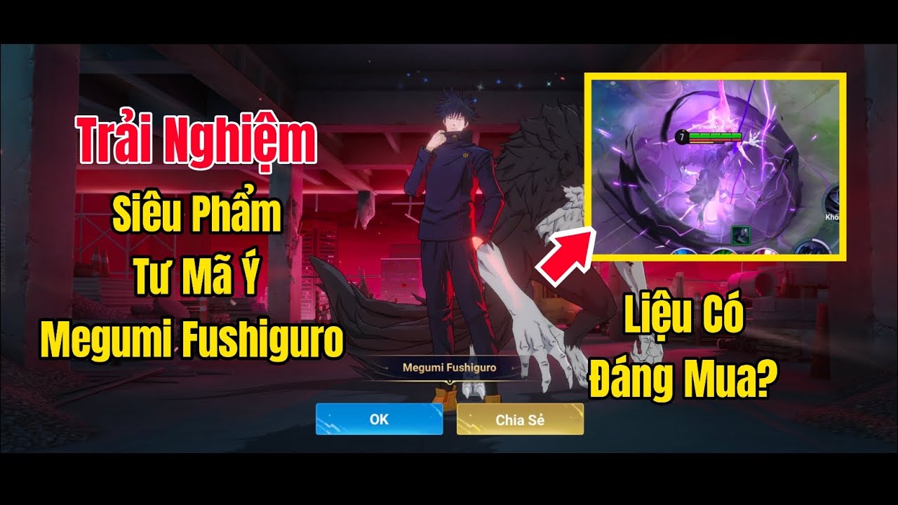 Trải Nghiệm Siêu Phẩm Megumi Fushiguro Liệu Có Đáng Mua?