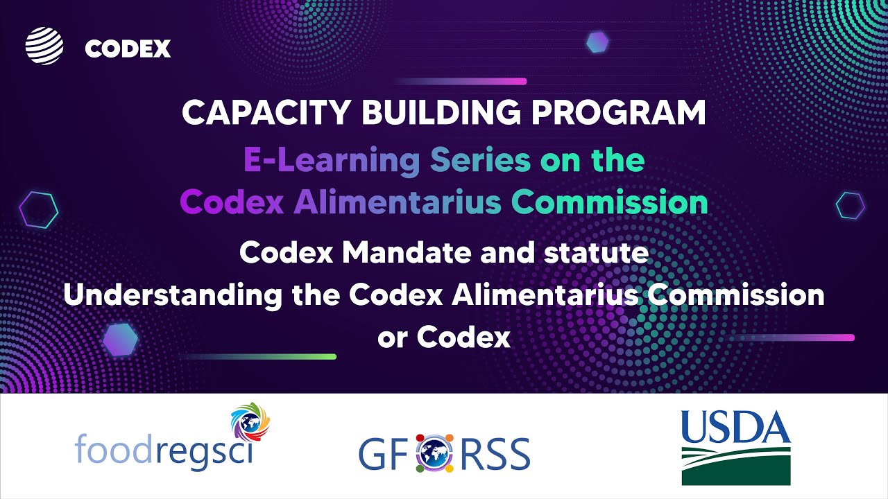 3-Codex Mandate and statutes-Understanding the Codex Alimentarius Commission or Codex