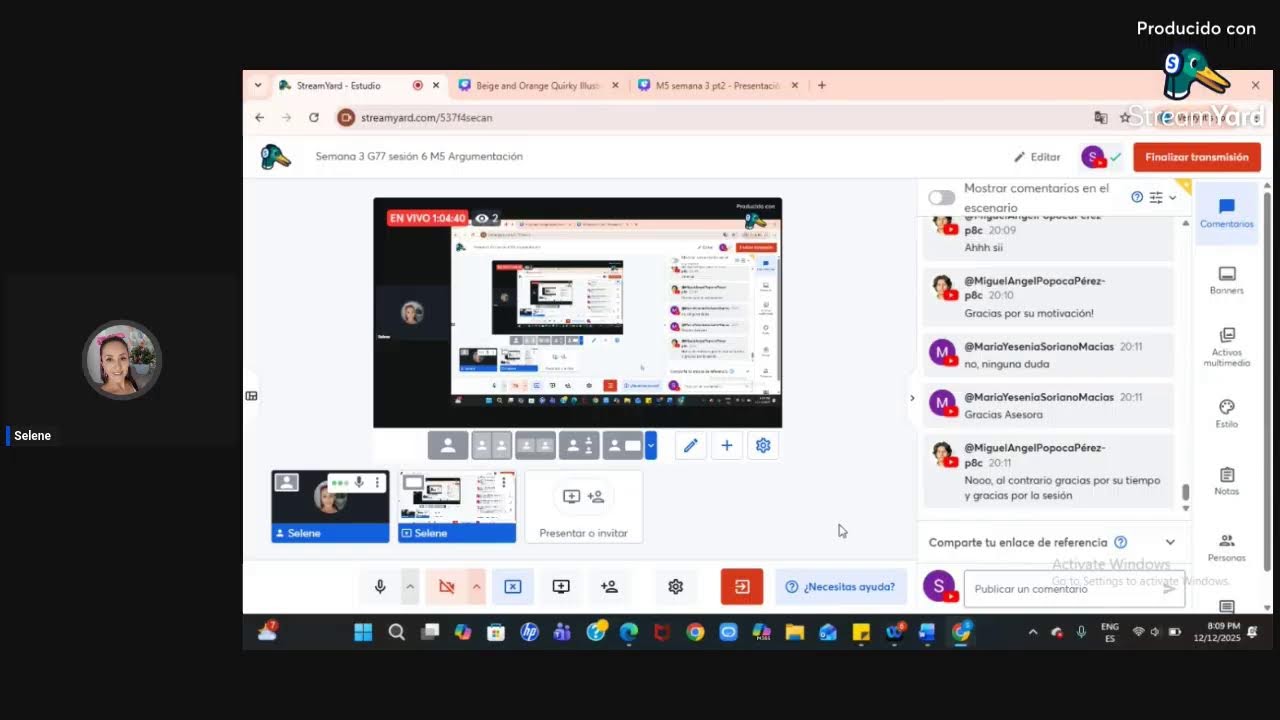 Semana 3 G77 sesión 6 M5 Argumentación