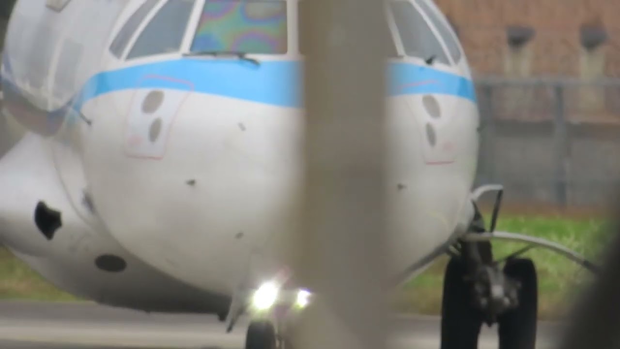20260307我在松山機場飛機巷拍的華信航空ATR-72-600s降落與起飛
