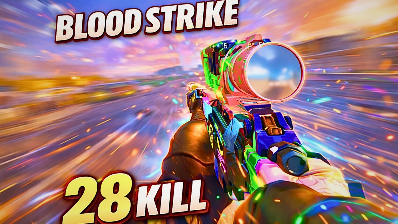 28 KILLS INSANE PRO GAMEPLAY 😱 Blood Strike Ranked Domination