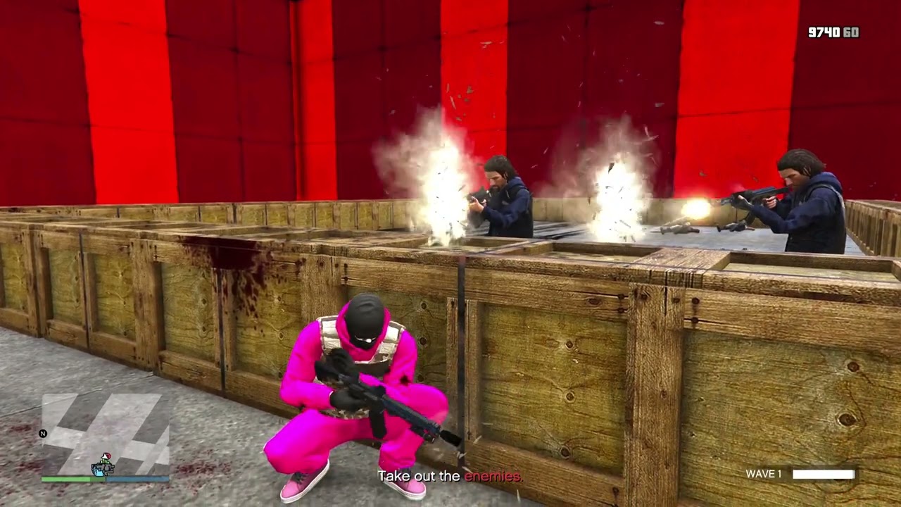 GTA ONLINE: Me VS Rapid Fire Bug