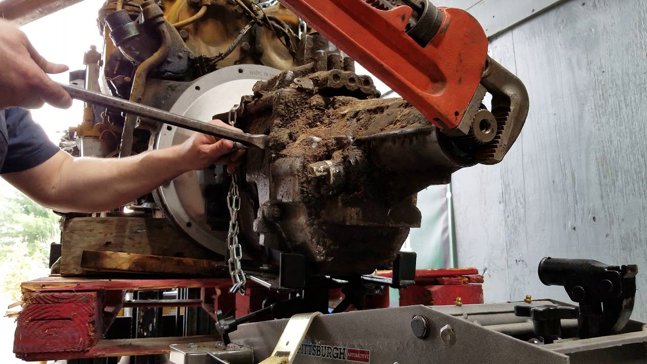 Detroit 353 to nv4500 clutch disengagement test 4/18/19