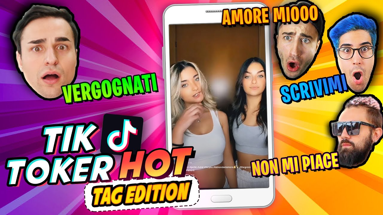 ONES REACTION alle VOSTRE TIK TOKER H0T! Potete fare di meglio? ❤️‍🔥