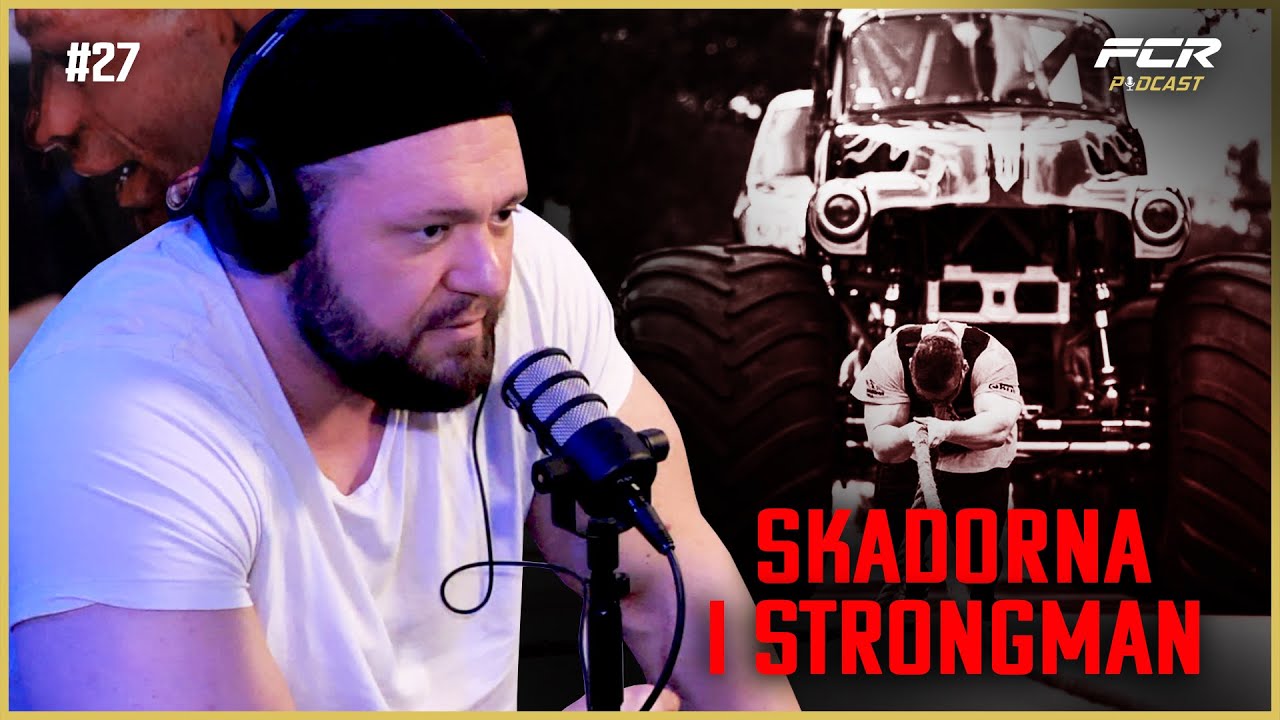 Sveriges Starkaste man Andreas Ståhlberg berättar om skadorna i strongman | #27 FCR Podcast Clips