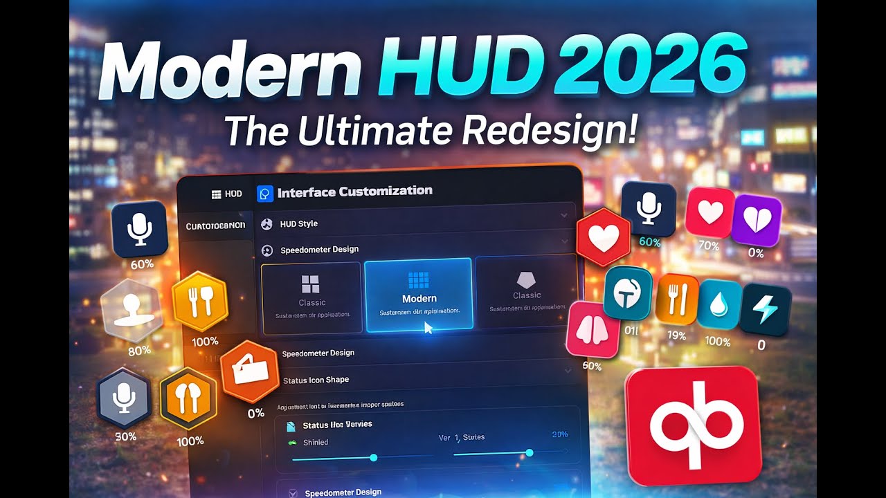 Modern HUD 2026 – The Ultimate Redesign!