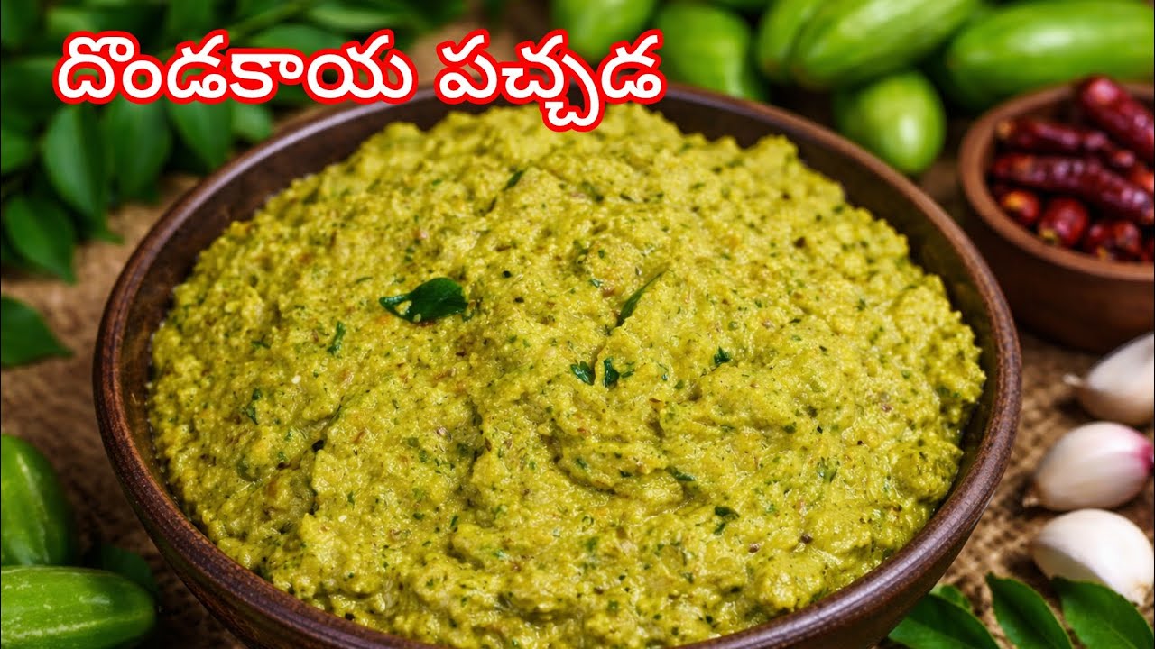 సింపుల్ గా చేస్తే సూపర్ టేస్ట్ – దొండకాయ పచ్చడి ఒక్కసారి ఒకసారీ ఇలా ట్రై చెయ్యండి.