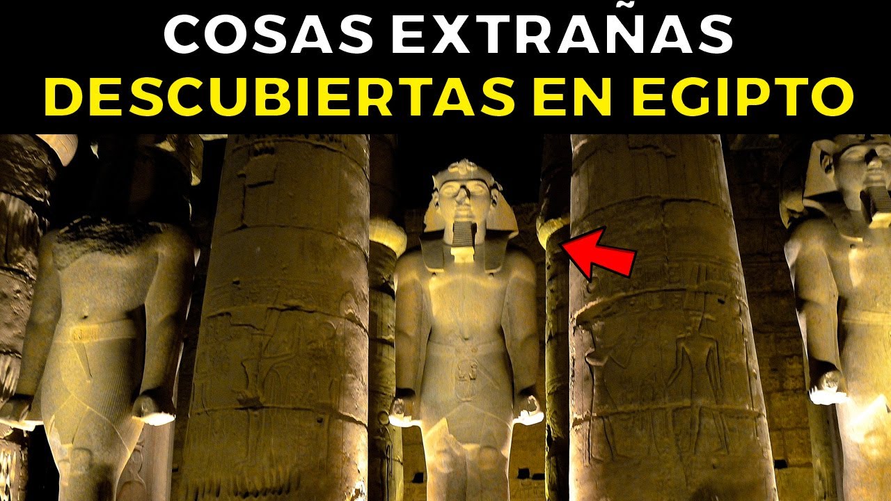 13 Descubrimientos Misteriosos M&Aacute;S RECIENTES del Antiguo Egipto