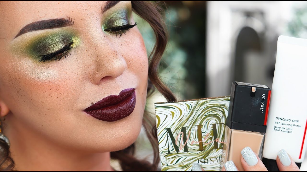Influenster x Shiseido Synchro Foundation wear test! Quick Midas eye tutorial