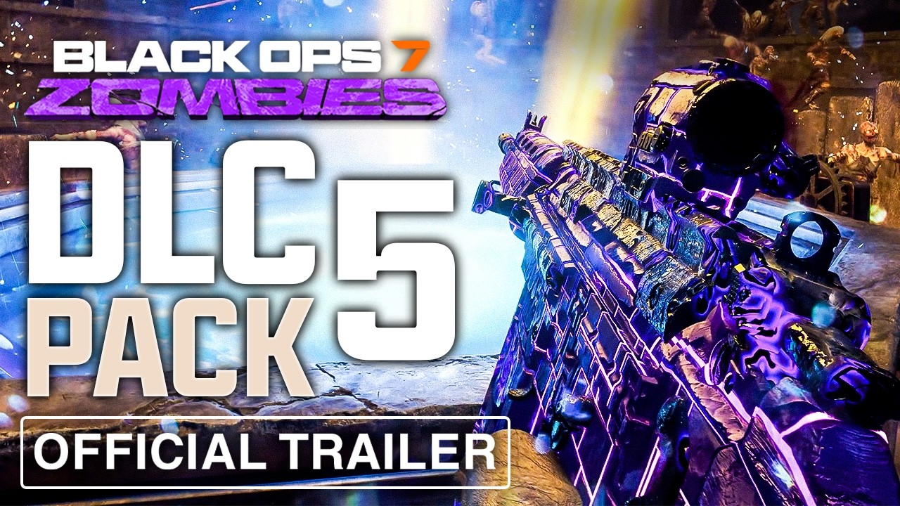 ОФИЦИАЛЬНЫЙ ТРЕЙЛЕР ГЕЙМПЛЕЯ DLC 5 ДЛЯ BLACK OPS 7 ZOMBIES 