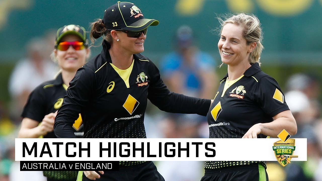 Aussies defend 132 to reach tri-series final | CommBank T20 INTL Tri-Series
