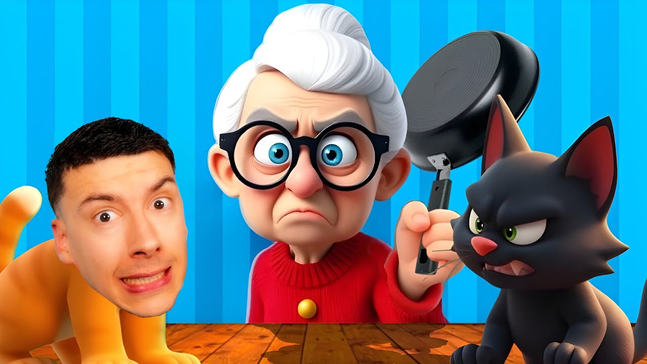 Je me bats contre le NOUVEAU CHAT DE GRAND-MÈRE !? Chat de l'Enfer !