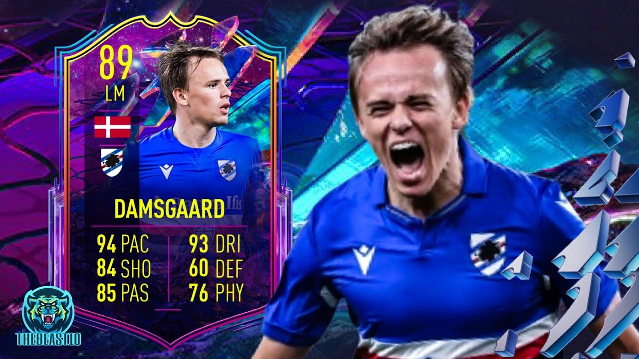 CARTAZA PARA LA SERIE  A 😎🔥 DAMSGAARD 89 FUTURE STARS REVIEW FIFA 22