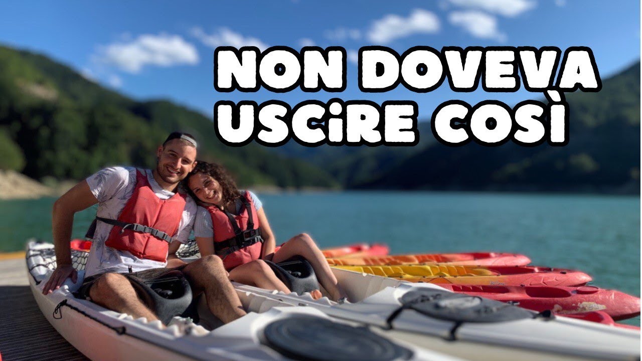 UN GIRO IN CANOA ALLA DIGA DI RIDRACOLI!