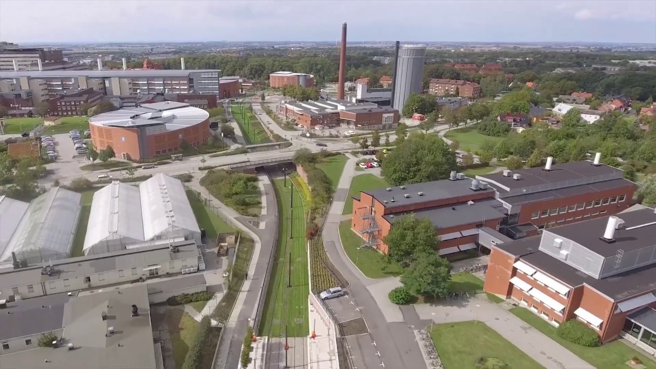 Se Spårväg Lund C - ESS från ovan