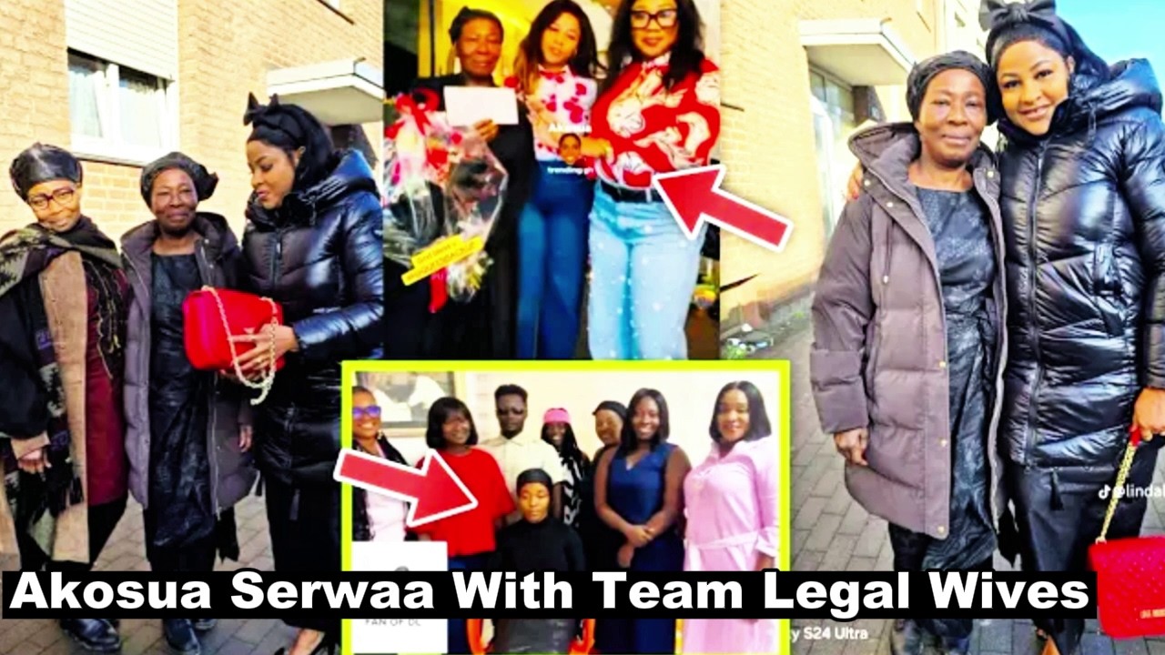 Watch Akosua Serwaa Beautiful Moment With Team Legal wives And Odo Bronii in Problem