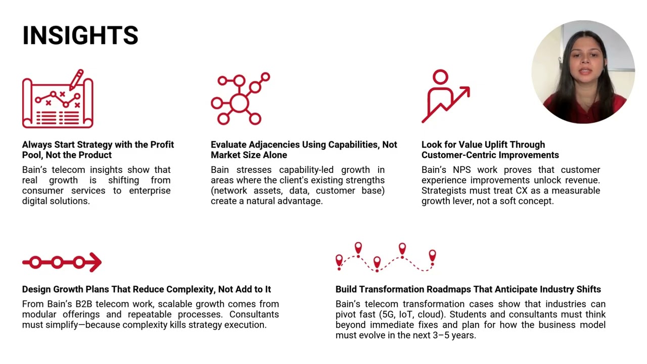How Bain&rsquo;s Growth Strategy Framework Is Transforming the Telecom Industry