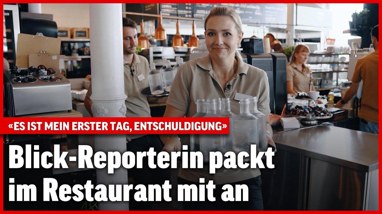 Blick-Reporterin packt im Restaurant mit an | F&uuml;nf Tage, f&uuml;nf Jobs | Tag 2