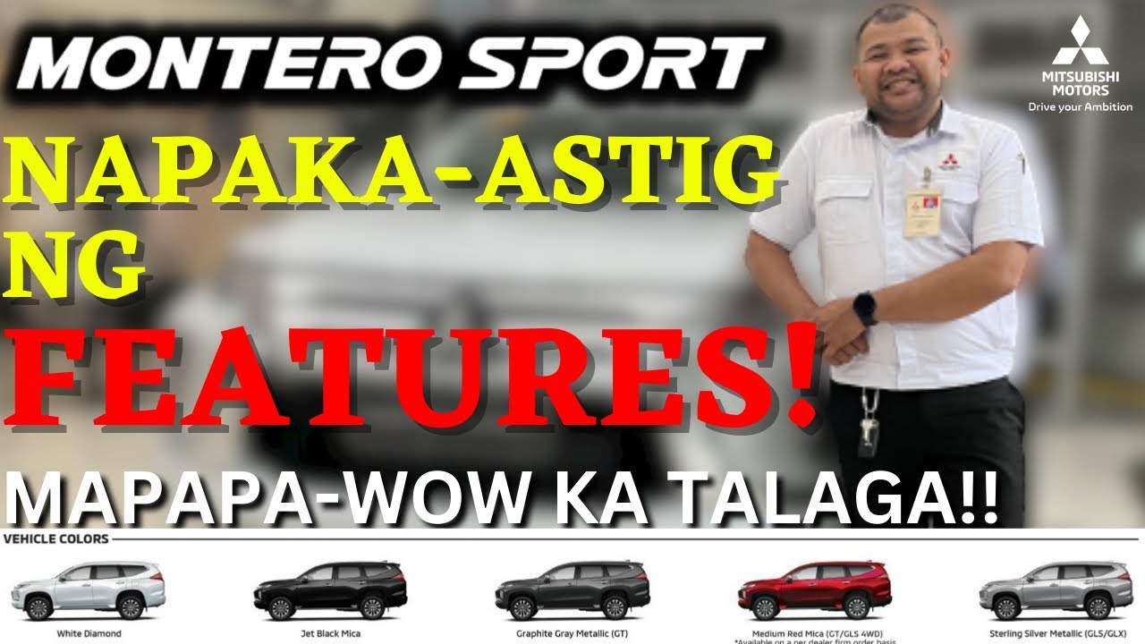WOW NA WOW SA FEATURES! 2023 #MITSUBISHI #MONTEROSPORT GLS 2.4D A/T | In-Depth Review | Joey Olimba