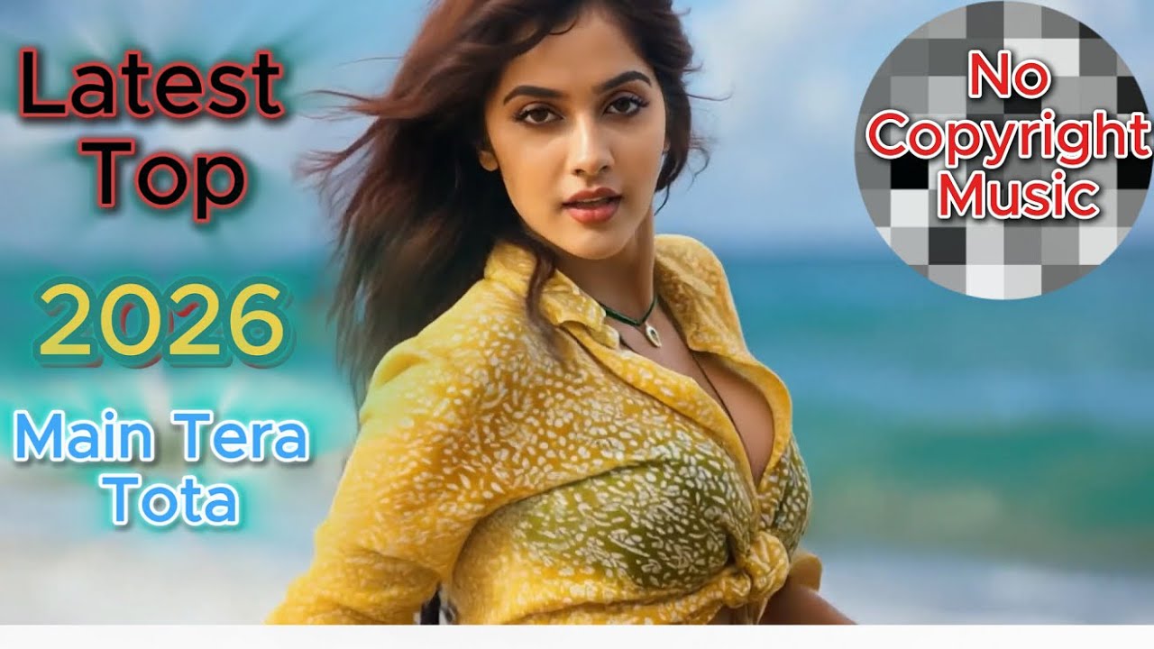 Main Tera Tota Remix 2026  Latest Top Bollywood Song  Copyright Free Music