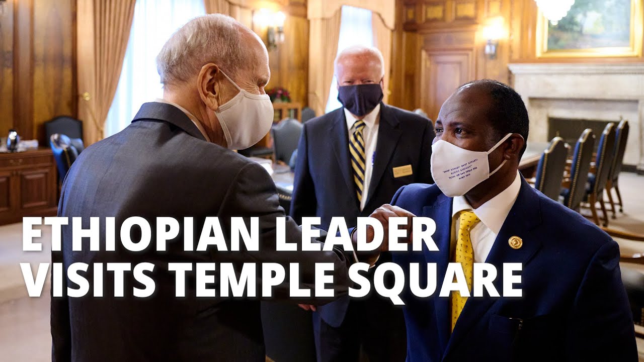Inter-Religious Council of Ethiopia’s Secretary General Visits Temple Square