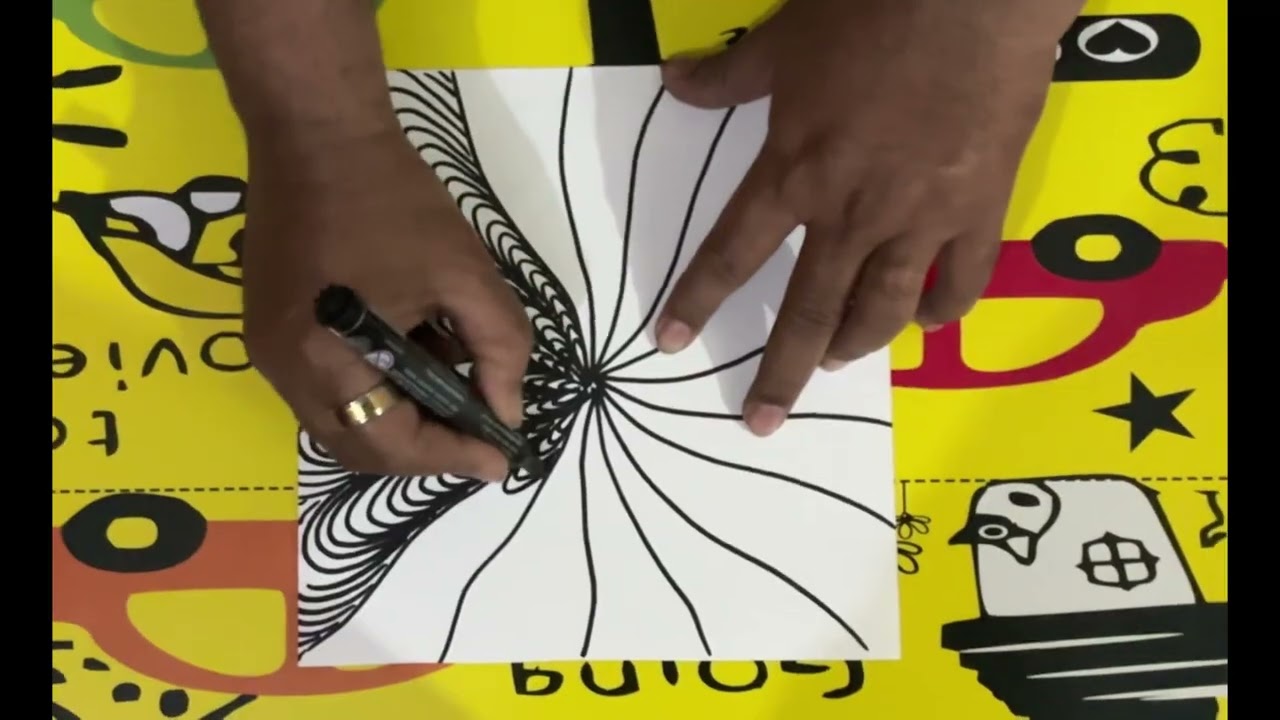 Creativity with marker.# art