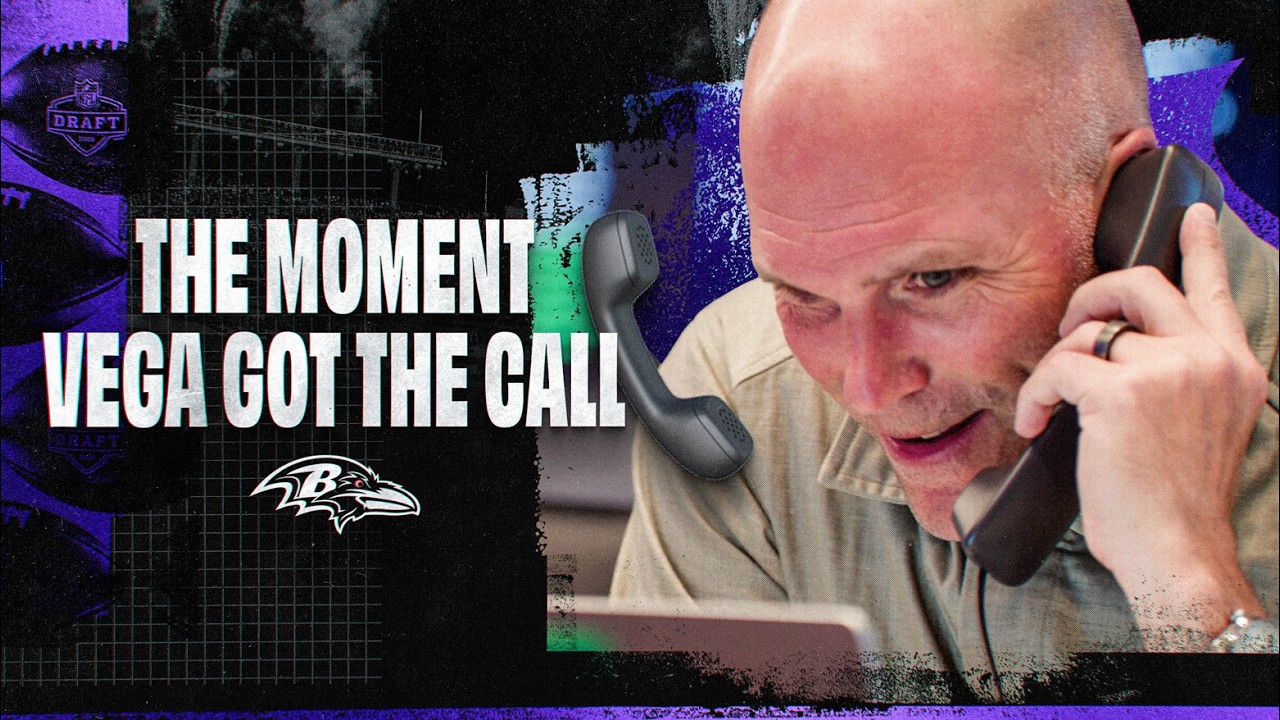 Inside the Draft Room for Vega Ioane Pick | Baltimore Ravens