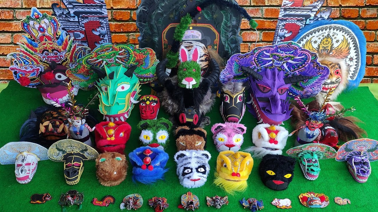 TYPES OF BARONGAN, there is the Jumantoro barongan, the Telon barongan, the Devil barongan, the L...