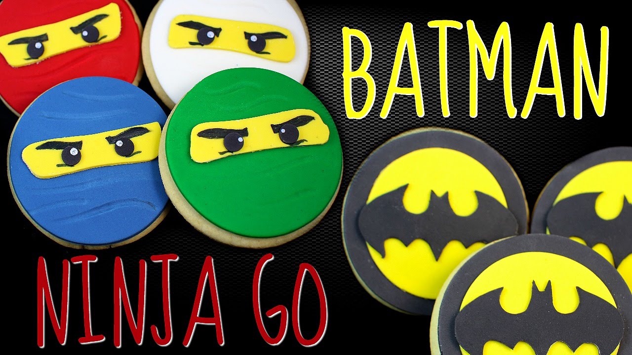 FONDANT DECORATION FOR BATMAN & NINJA GO