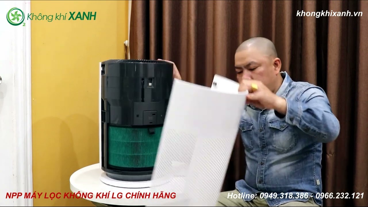 [HƯỚNG DẪN SỬ DỤNG] Máy lọc không khí LG Puricare 360 Hit AS60GHWG0