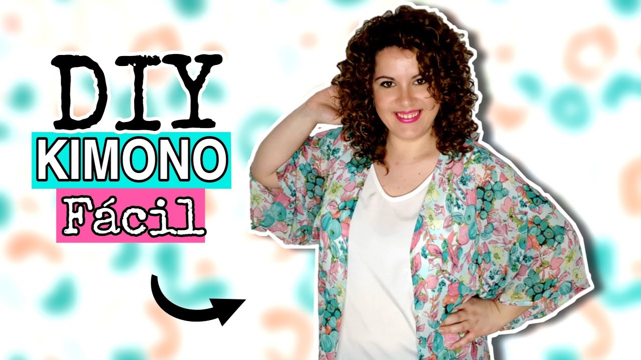 Cómo trazar el Patrón📐✂️ y Coser un KIMONO fácil 🤩 || COMO HACER UN KIMONO